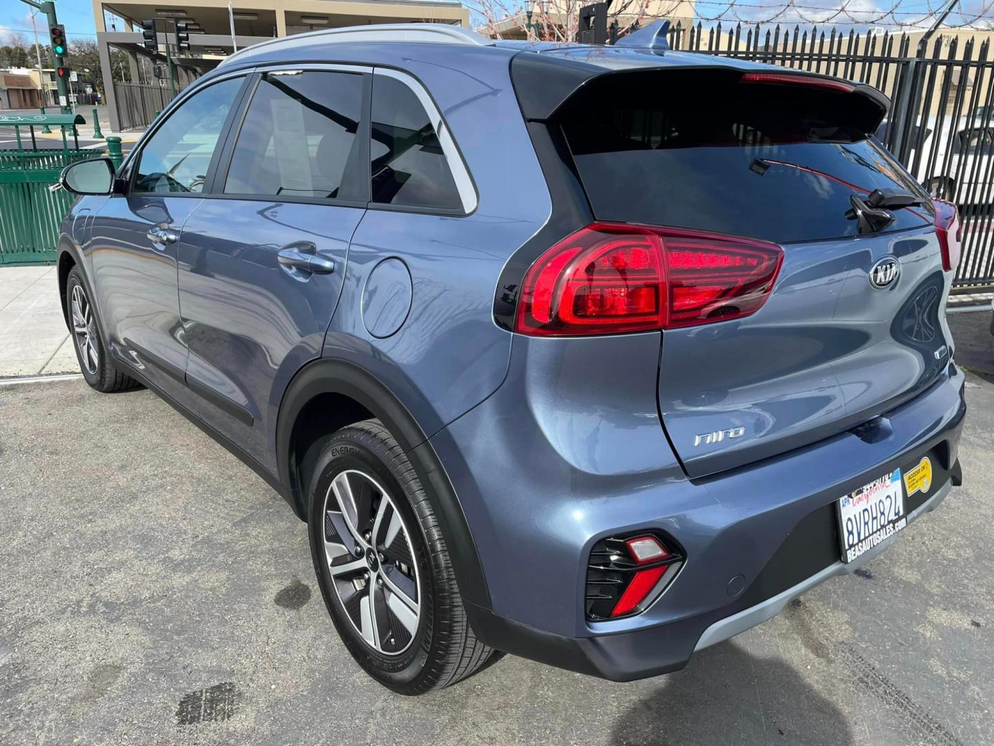 2020 Blue /BLACK Kia Niro Plug In Hybrid (KNDCD3LD7L5) , located at 744 E Miner Ave, Stockton, CA, 95202, (209) 944-5770, 37.956863, -121.282082 - Photo#12